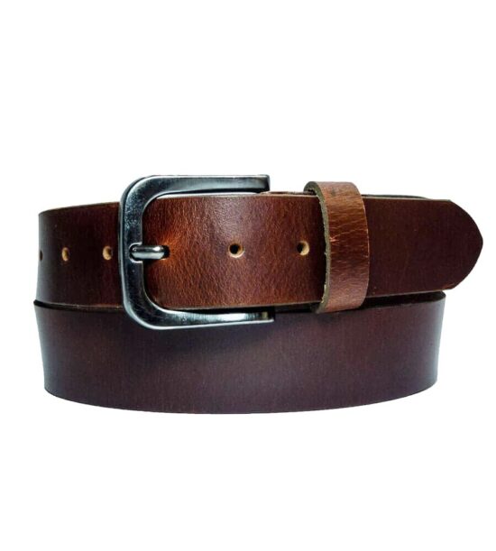 Bright chocolate brown leather belt | Jeans Belts, Women's Jeans Belts ...