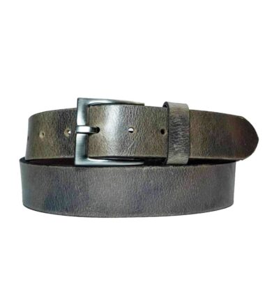 purple brown leather belt