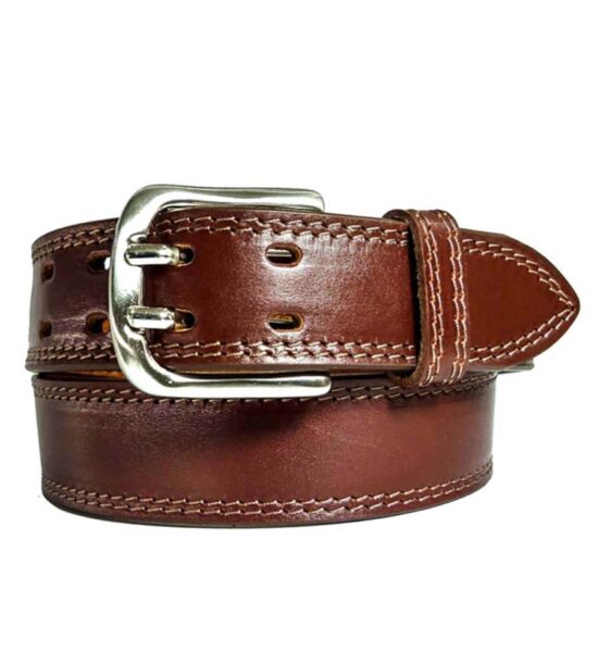 Gun leather belt
