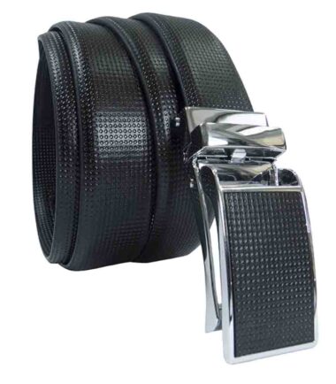 automatic clutch belt with cubic texture buckle