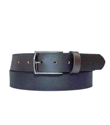 חגחןרת עור אלגנטית חום כהה מט