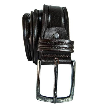 חגורת עור איטלקי אלגנטי