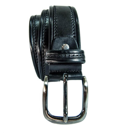 חגורת עור אלגנטית לג'ינס