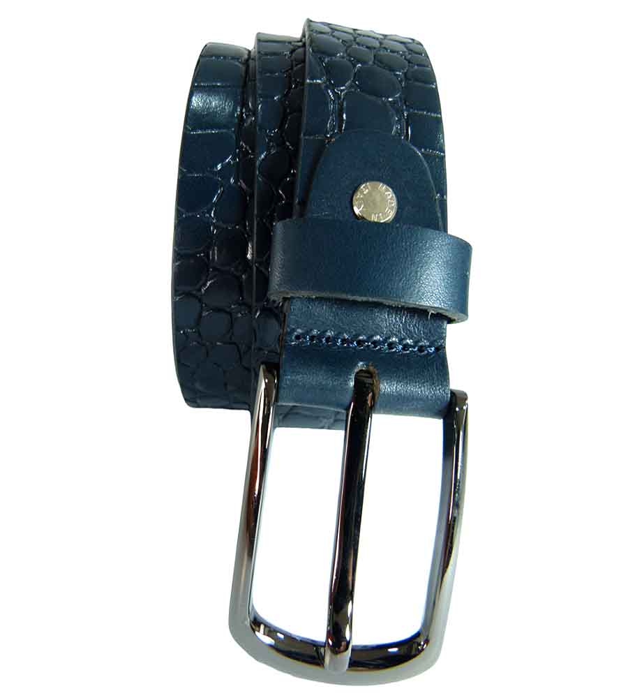 crocodile dress belt